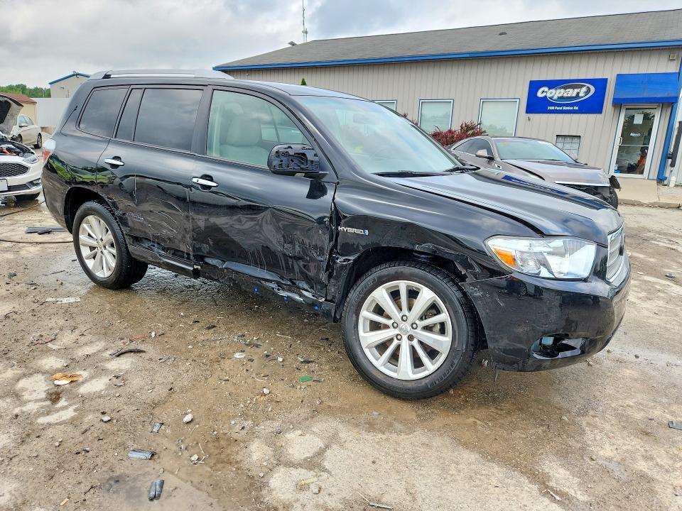 2008 Toyota Highlander hybrid VIN JTEEW41A882006501 COPART salvage auction — SIDE, KY - BILL OF SALE/PART ONLY/NO TITL, sold $400 on 2026-07-23 (photo 4)