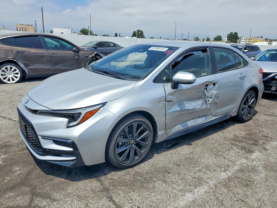 2024 Toyota Corolla VIN JTDBCMFE1R3067440 — COPART salvage auction photo