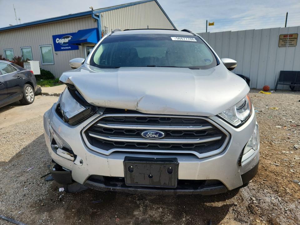 2021 Ford Ecosport VIN MAJ3S2GE4MC423887 COPART salvage auction — FRONT END, Ky - Cert Of Title-Salvage, sold $175 on 2026-07-30 (photo 5)