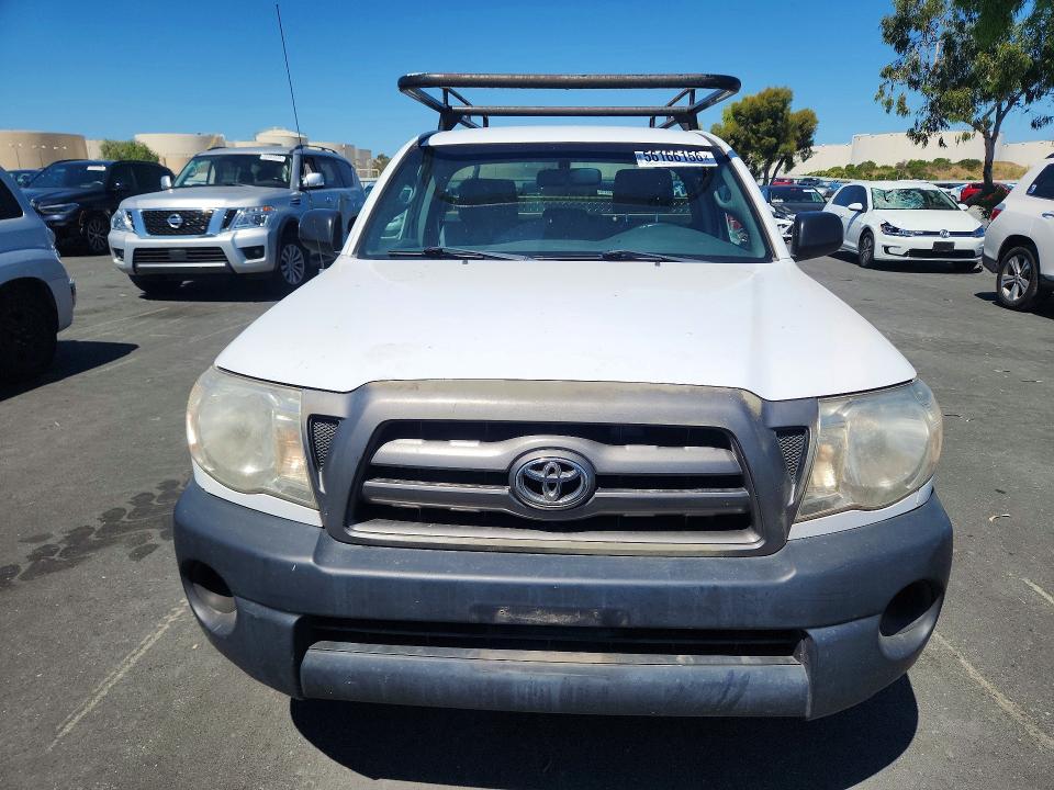 2009 Toyota Tacoma VIN 5TENX22N39Z593162 COPART salvage auction — MECHANICAL, CA - DLR/DIS/EXP ONLY SALVAGE TITLE, sold $2,600 on 2026-07-20 (photo 5)