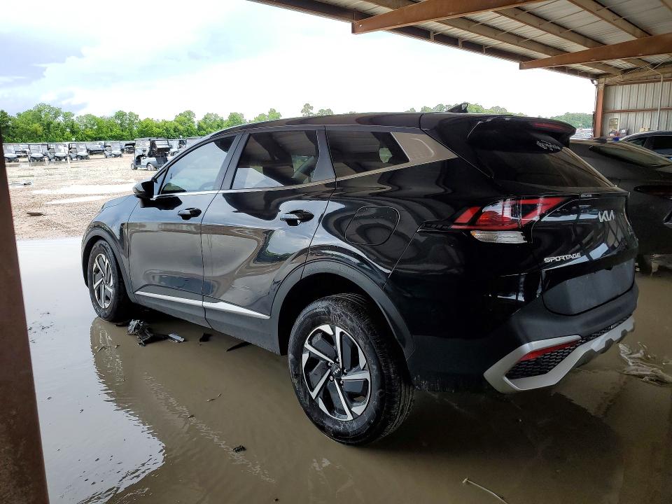 2025 Kia Sportage VIN KNDPU3DG6S7191347 COPART salvage auction — FRONT END, Tx - Salvage Vehicle Title, sold $7,100 on 2026-07-14 (photo 2)