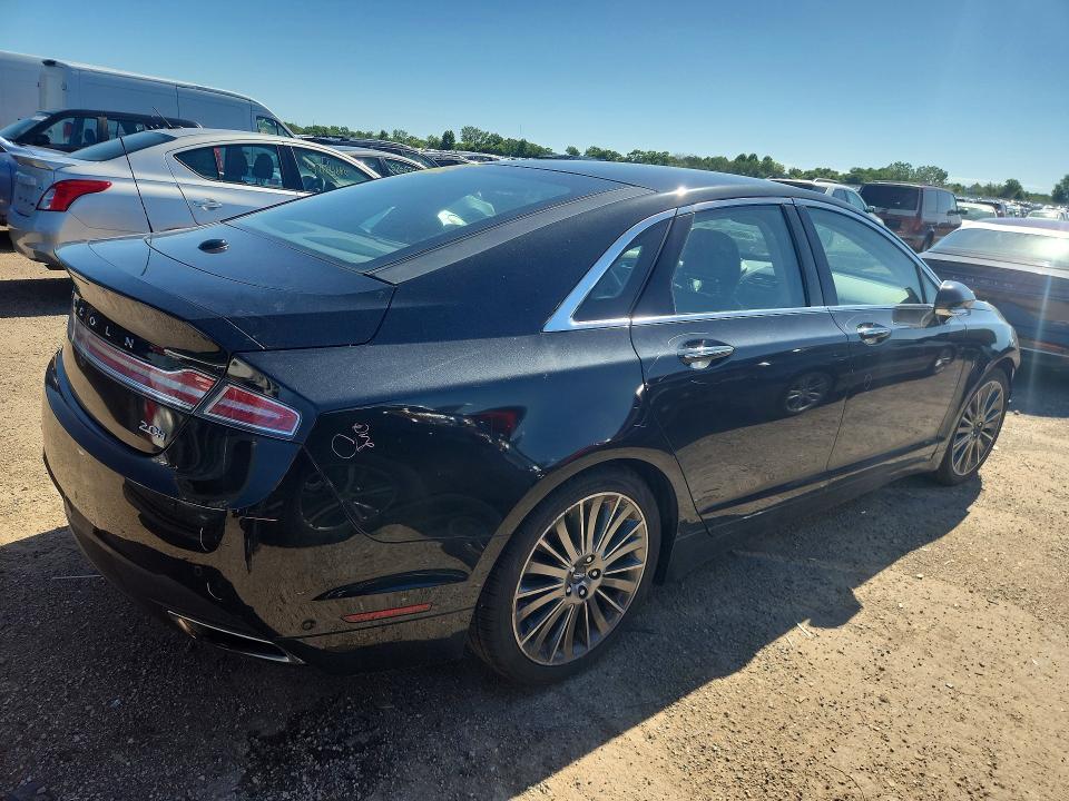 2014 Lincoln Mkz VIN 3LN6L2LU6ER825555 COPART salvage auction — FRONT END, Il - Salvage Certificate, sold $775 on 2026-07-09 (photo 3)