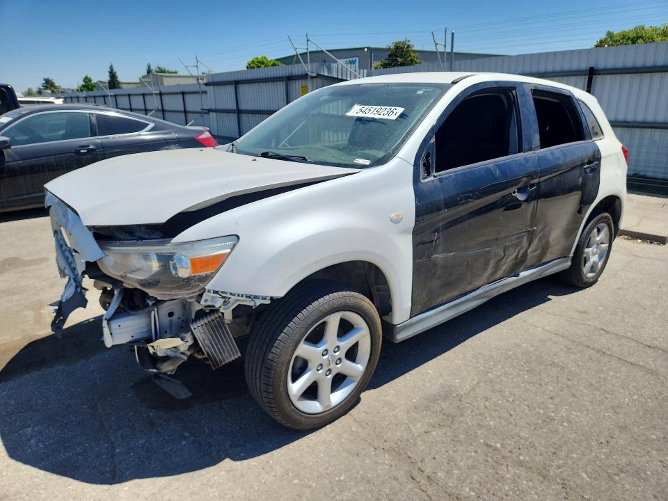 2015 Mitsubishi Outlander VIN 4A4AP3AU2FE007457 COPART salvage auction — FRONT END, Ca - Bill Of Sale, sold $300 on 2026-07-10 (photo 1)