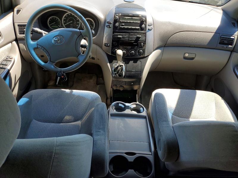 2010 Toyota Sienna VIN 5TDZK4CC1AS291475 COPART salvage auction — MECHANICAL, On - Permit No Brand - Unfit, sold $1,850 on 2026-07-23 (photo 8)