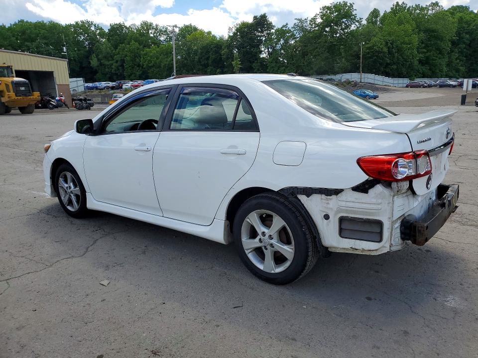2012 Toyota Corolla VIN 2T1BU4EE2CC901101 COPART salvage auction — REAR END, Ny - Mv-907A Salvage Certificate, sold $2,200 on 2026-07-02 (photo 2)