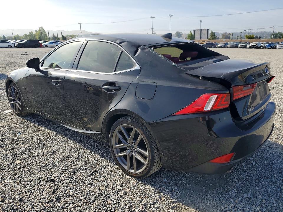 2015 Lexus VIN JTHBF1D23F5072782 COPART salvage auction — REAR END, CA - SALVAGE CERTIFICATE, sold $200 on 2026-07-29 (photo 2)