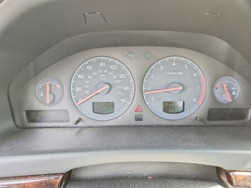 1999 Volvo S80 VIN YV1TS97D8X1023951 COPART salvage auction — REAR END, VA - CERT OF TITLE - SALVAGE, sold $300 on 2026-07-08 (photo 9)