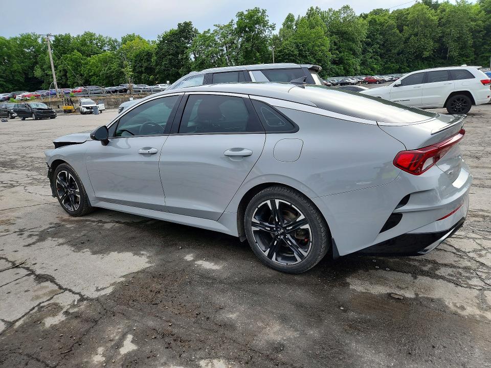 2021 Kia K5 VIN 5XXG64J26MG030614 COPART salvage auction — FRONT END, Ny - Mv-907A Salvage Certificate, sold $6,700 on 2026-07-16 (photo 2)