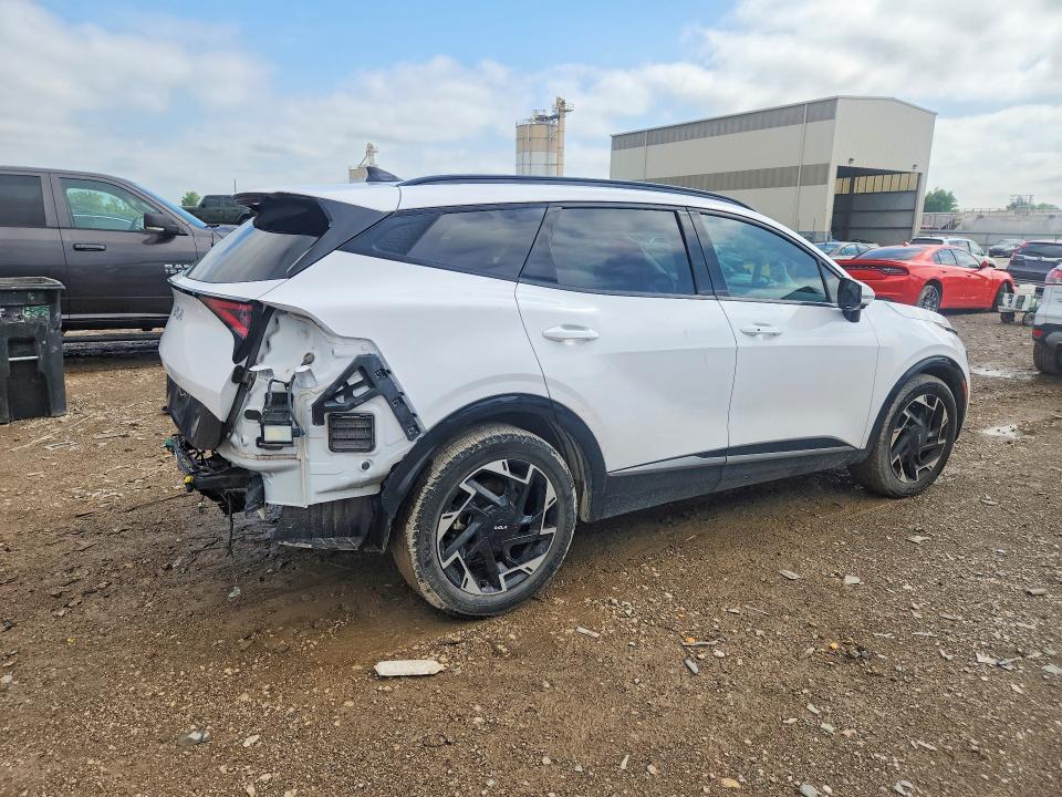2024 Kia Sportage VIN 5XYK53DF1RG146490 COPART salvage auction — SIDE, Mo - Salvage Certificate Of Title, sold $2,600 on 2026-07-28 (photo 3)