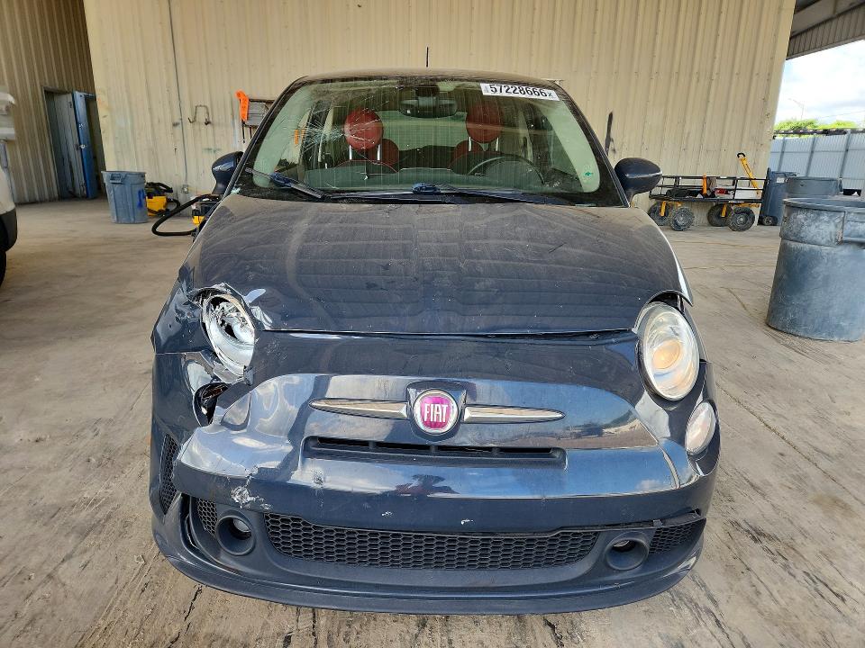 2018 Fiat 500 VIN 3C3CFFKH1JT472038 COPART salvage auction — FRONT END, Fl - Cert Of Title Slvg Rebuildable, sold $550 on 2026-08-12 (photo 5)