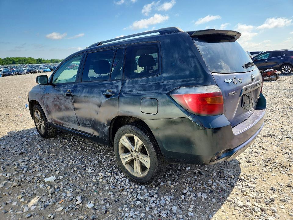 2009 Toyota Highlander VIN JTEES43A192123217 COPART salvage auction — ALL OVER, Mi - Dealer Only Clean Title, sold $975 on 2026-07-13 (photo 2)