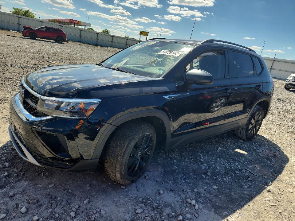 2024 Volkswagen Taos VIN 3VV5X7B22RM039287 COPART salvage auction — SIDE, Mo - Certificate Of Title (P), sold $8,200 on 2026-07-31 (photo 1)