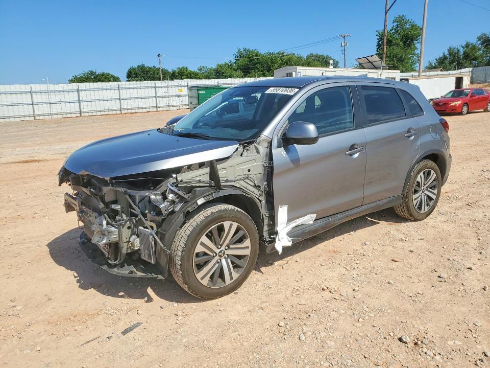 2024 Mitsubishi Outlander VIN JA4ARUAU4RU019217 COPART salvage auction — FRONT END, OK - CERT OF TITLE-SALVAGE, sold $5,900 on 2026-07-30 (photo 1)