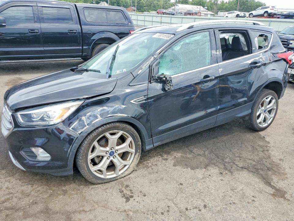 2017 Ford VIN 1FMCU9JD2HUC58897 COPART salvage auction — FRONT END, Pa - Certificate Of Salvage, sold $425 on 2026-07-02 (photo 1)