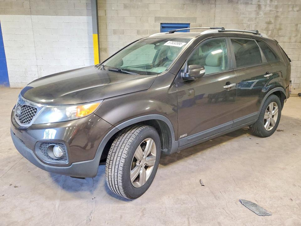 2012 Kia Sorento VIN 5XYKUCA6XCG219340 COPART salvage auction — REAR END, Pa - Certificate Of Salvage, sold $900 on 2026-07-13 (photo 1)