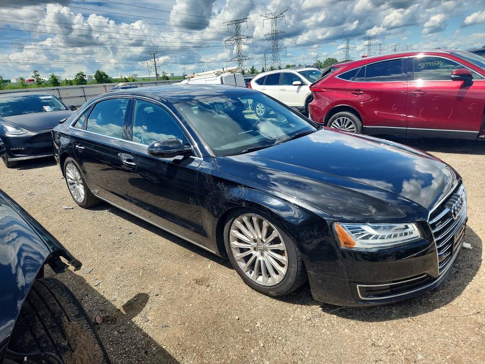 2015 Audi VIN WAU3GAFD1FN020176 COPART salvage auction — REAR END, Il - Salvage Certificate, sold $1,300 on 2026-07-23 (photo 4)