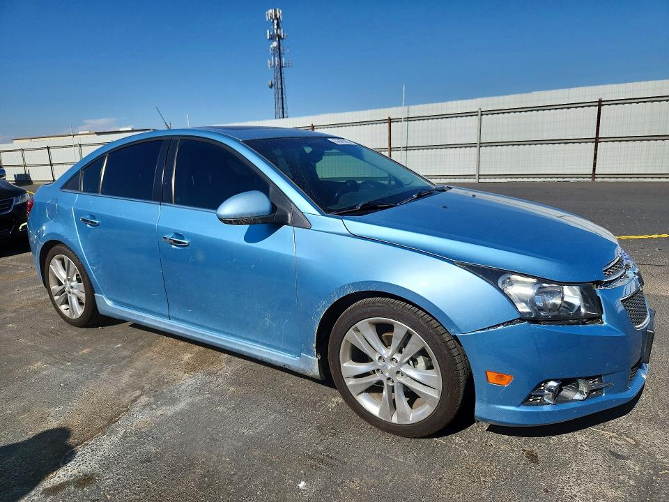 2012 Chevrolet Cruze VIN 1G1PH5SC3C7228588 COPART salvage auction — FRONT END, Ca - Salvage Certificate, sold $1,100 on 2026-07-02 (photo 4)