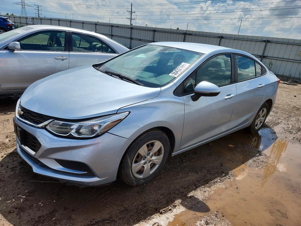 2017 Chevrolet Cruze VIN 1G1BC5SM1H7142513 COPART salvage auction — SIDE, Il - Salvage Certificate, sold $1,300 on 2026-07-30 (photo 1)