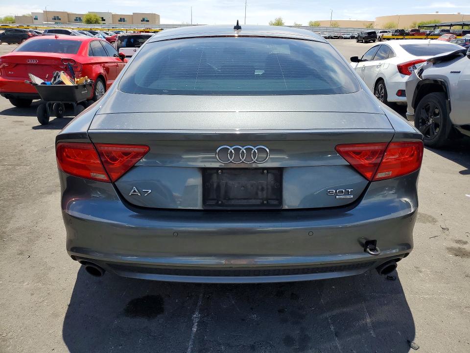 2014 Audi A7 VIN WAU2GBFC3EN063375 COPART salvage auction — MINOR DENT/SCRATCHES, UT - CERTIFICATE OF TITLE, sold $1,300 on 2026-07-27 (photo 6)