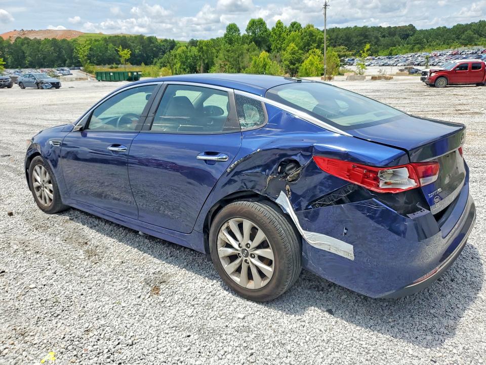 2016 Kia Optima VIN 5XXGT4L37GG007152 COPART salvage auction — REAR END, Ga - Cert Of Title-Salvage, sold $1,050 on 2026-07-20 (photo 2)