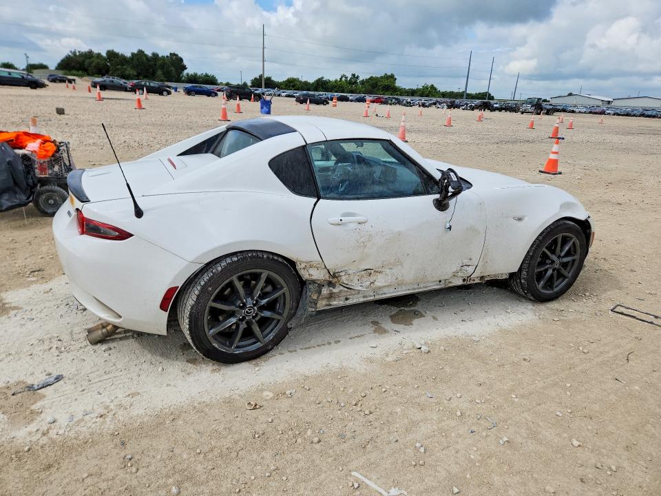 2018 Mazda Mx-5 VIN JM1NDAL70J0202704 COPART salvage auction — SIDE, Tx - Salvage Vehicle Title, sold $350 on 2026-08-27 (photo 3)
