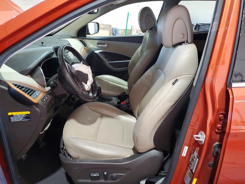 2015 Hyundai Santa fe VIN 5XYZUDLB2FG259303 COPART salvage auction — FRONT END, Pa - Certificate Of Salvage, sold $1,700 on 2026-07-16 (photo 7)