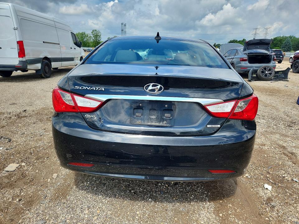 2011 Hyundai Sonata VIN 5NPEC4AC9BH124691 COPART salvage auction — FRONT END, Il - Salvage Certificate, sold $225 on 2026-07-28 (photo 6)