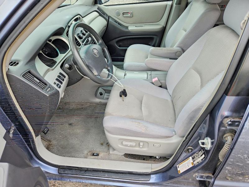 2006 Toyota Highlander VIN JTEDP21A760118650 COPART salvage auction — ROOF, IL - SALVAGE CERTIFICATE, sold $450 on 2026-07-29 (photo 7)