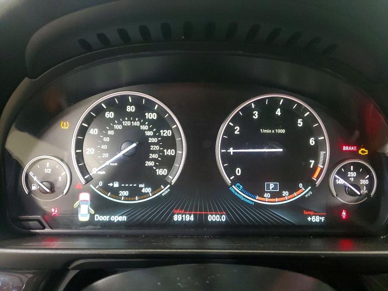 2014 BMW 5 series VIN WBA5B3C59ED537715 COPART salvage auction — MINOR DENT/SCRATCHES, MA - CERTIFICATE OF TITLE, sold $1,450 on 2026-07-17 (photo 9)