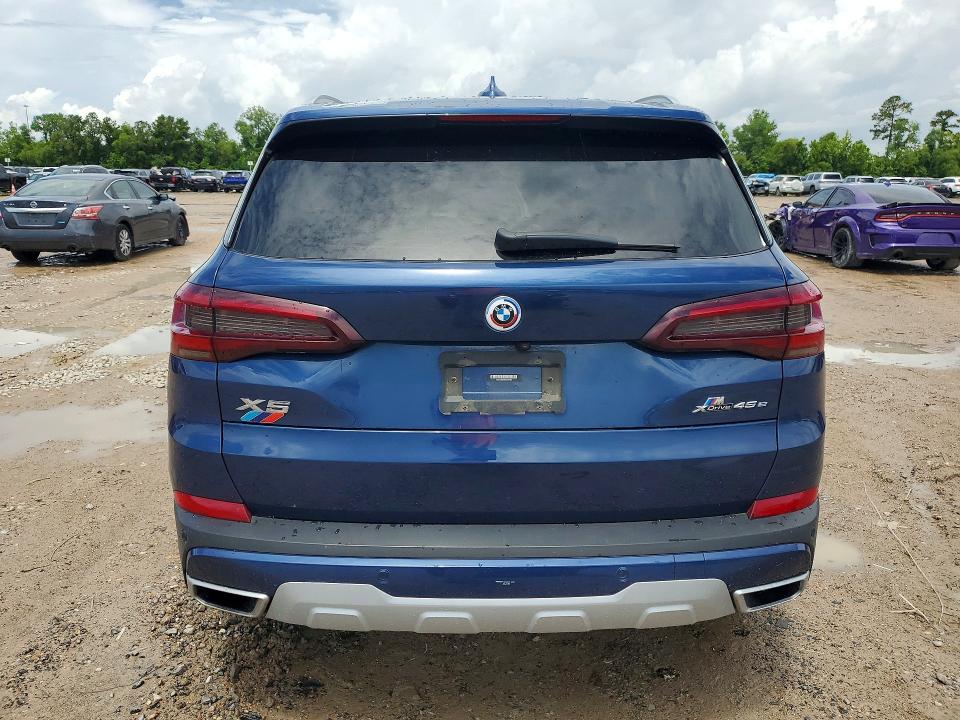 2022 BMW X5 VIN 5UXTA6C09N9K25785 COPART salvage auction — FRONT END, Tx - Salvage Vehicle Title, sold $27,250 on 2026-07-17 (photo 6)