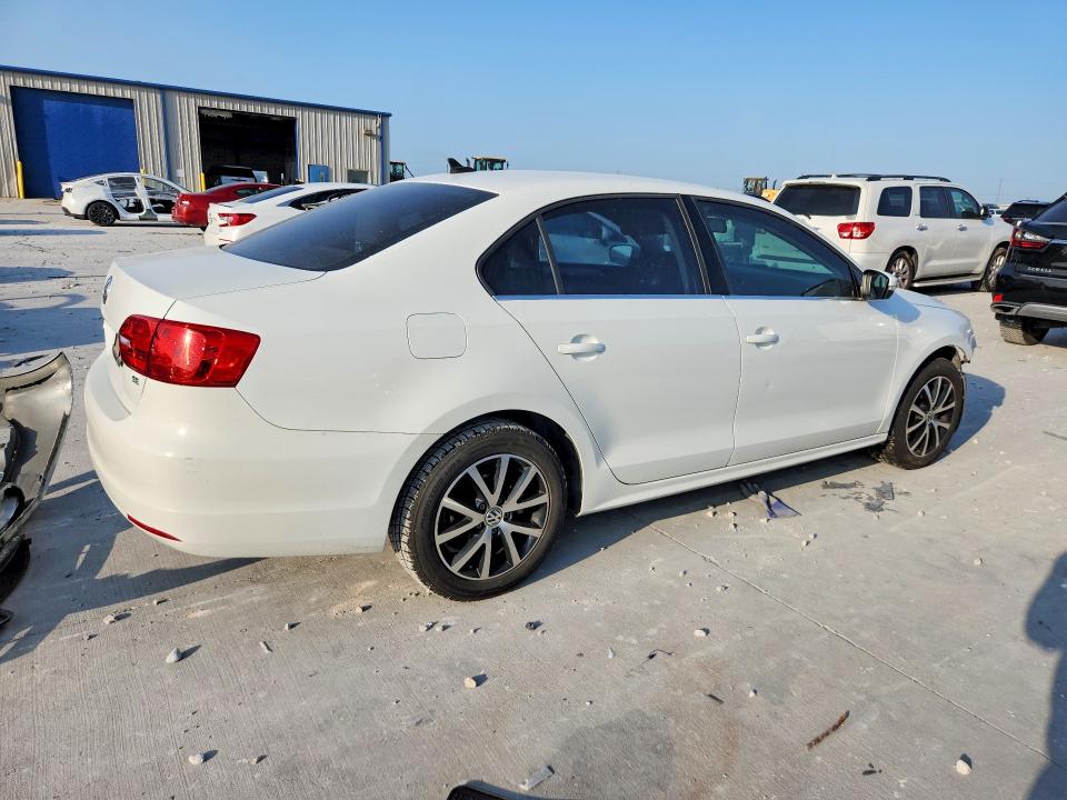 2014 Volkswagen Jetta VIN 3VWD17AJ8EM407855 COPART salvage auction — FRONT END, Tx - Salvage Vehicle Title, sold $1,600 on 2026-07-02 (photo 3)