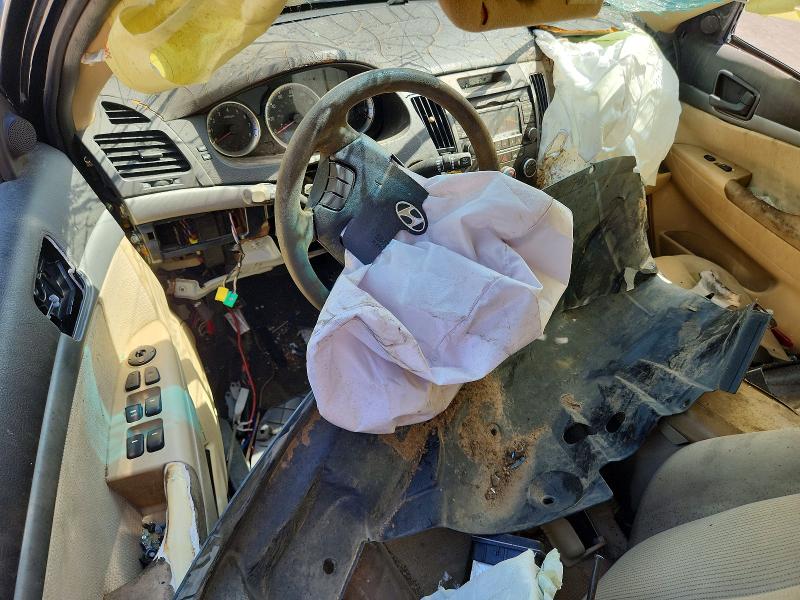 2009 Hyundai Sonata VIN 5NPET46C89H410499 COPART salvage auction — ROLLOVER, Al - Cert Of Title-Salvage Title, sold $225 on 2026-07-13 (photo 8)