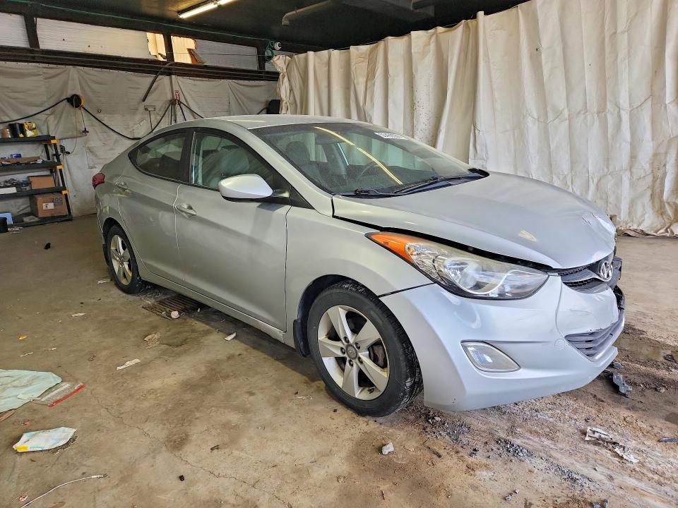 2013 Hyundai Elantra VIN 5NPDH4AE7DH225648 COPART salvage auction — FRONT END, Pa - Cert Of Title, sold $1,150 on 2026-07-21 (photo 4)