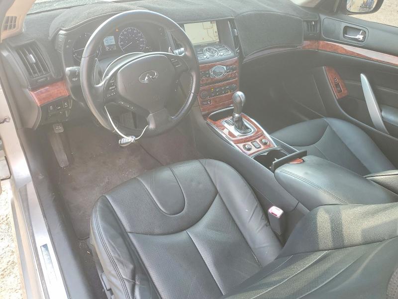 2013 Infiniti VIN JN1CV6EL2DM981745 COPART salvage auction — HAIL, Pa - Certificate Of Salvage, sold $3,800 on 2026-07-02 (photo 8)