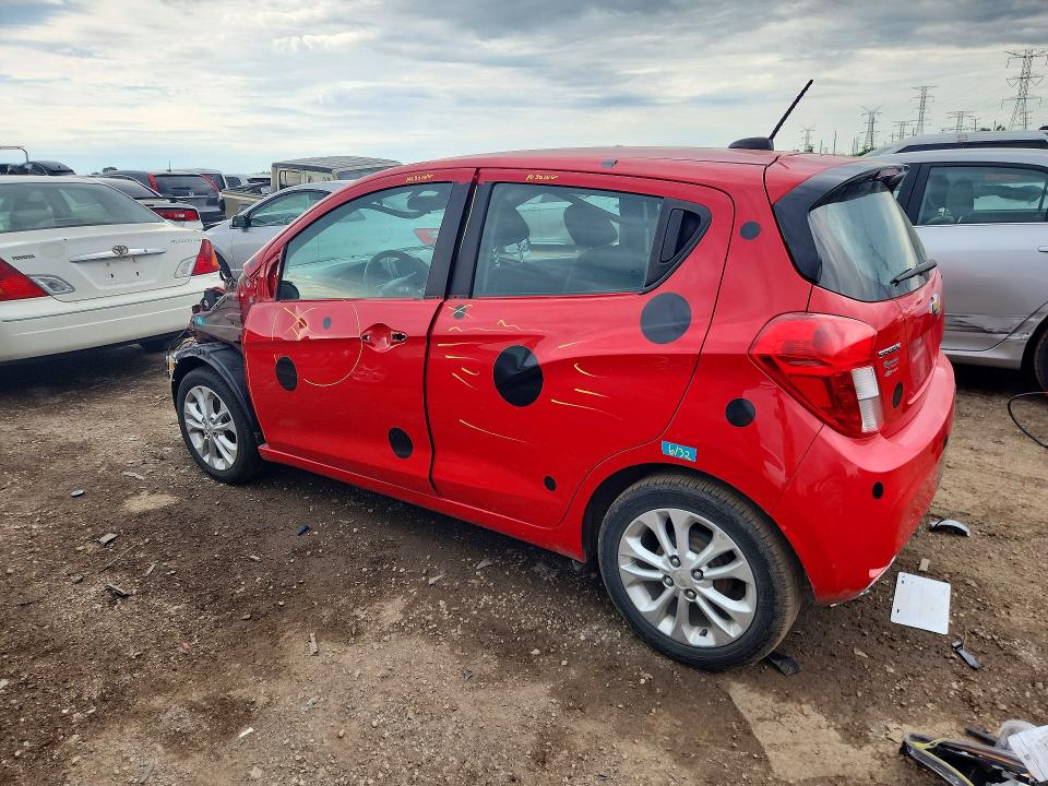 2021 Chevrolet Spark VIN KL8CD6SA1MC743886 COPART salvage auction — FRONT END, Il - Salvage Certificate, sold $525 on 2026-07-21 (photo 2)