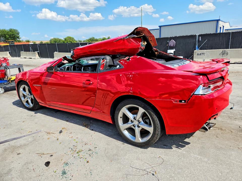 2015 Chevrolet VIN 2G1FF1E30F9262884 COPART salvage auction — ALL OVER, Fl - Certificate Of Destruction, sold $900 on 2026-07-02 (photo 2)
