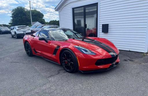 2017 Chevrolet Corvette VIN 1G1YS2D66H5606157 COPART salvage auction — MINOR DENT/SCRATCHES, Mt - Certificate Of Title (P), sold $43,500 on 2026-07-23 (photo 4)
