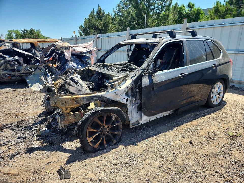 2015 BMW X5 VIN 5UXKS4C57F0N12184 COPART salvage auction — BURN, Co - Non-Repairable Cert Of Title, sold $275 on 2026-07-22 (photo 1)