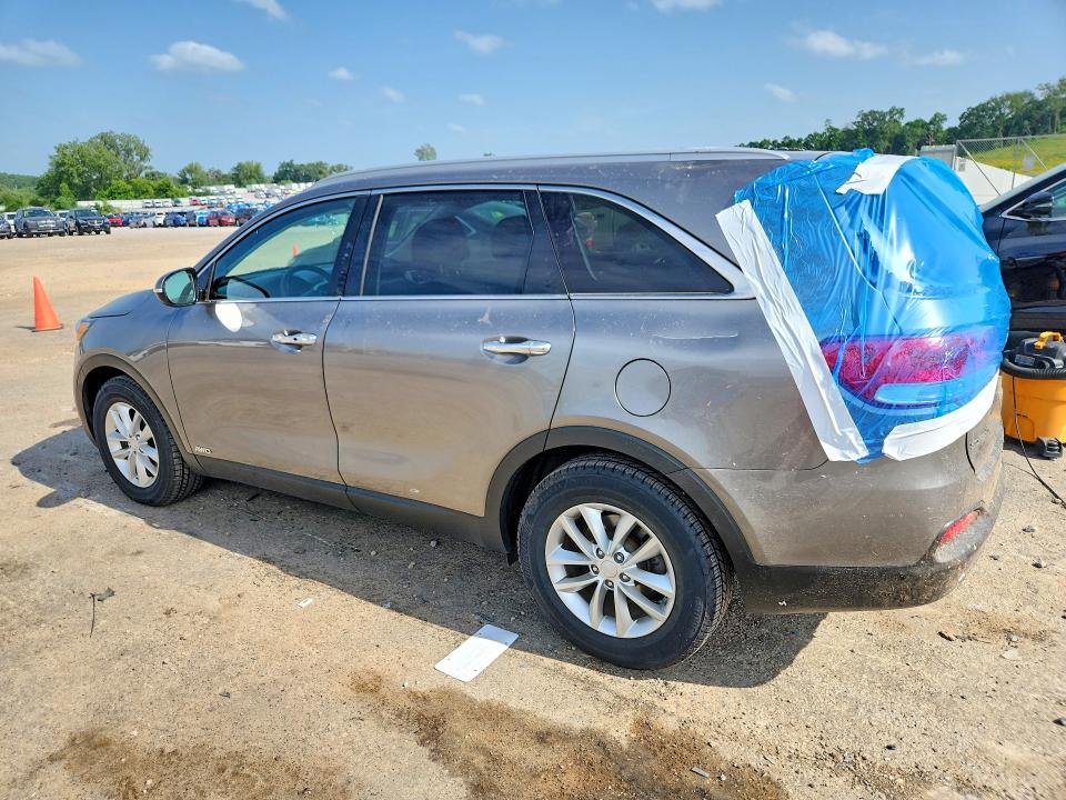 2017 Kia Sorento VIN 5XYPGDA3XHG286309 COPART salvage auction — REAR END, Wi - Certificate Of Title, sold $1,100 on 2026-07-28 (photo 2)