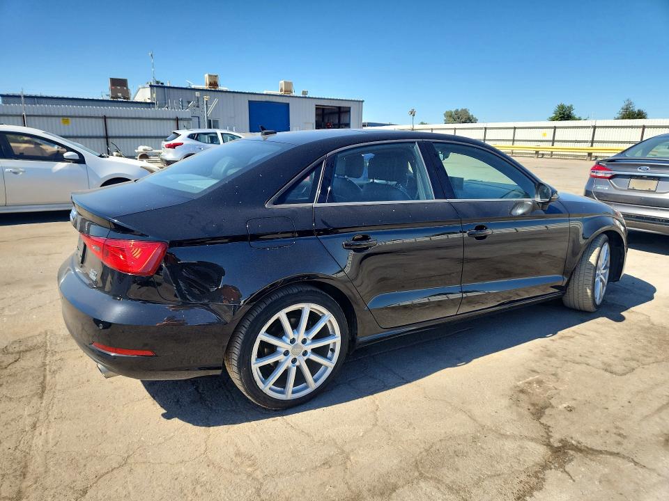 2016 Audi A3 VIN WAUB8GFF7G1063815 COPART salvage auction — FRONT END, Ca - Salvage Certificate, sold $3,600 on 2026-07-06 (photo 3)
