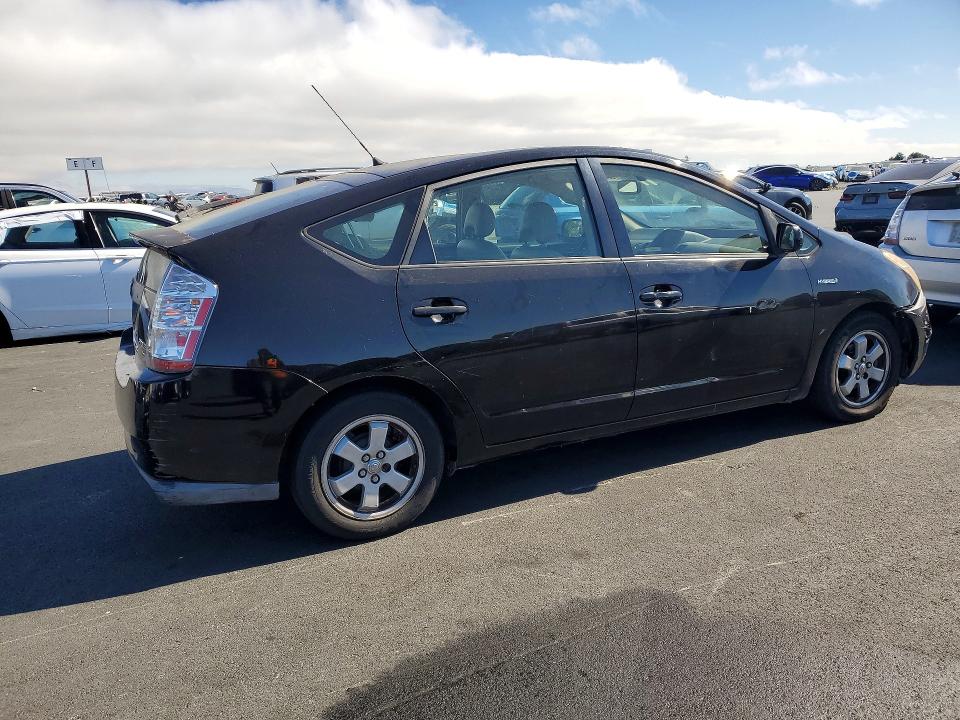 2007 Toyota Prius VIN JTDKB20U277691230 COPART salvage auction — FRONT END, Ca - Dis/Dlr/Exp App For Dup Clean, sold $525 on 2026-07-13 (photo 3)