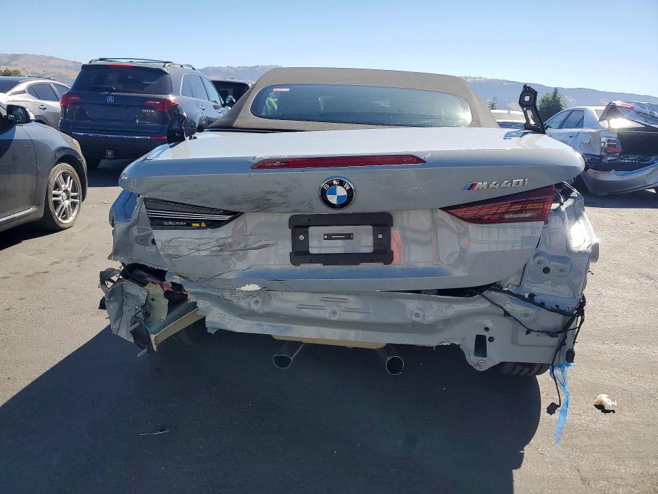 2026 BMW M440i VIN WBA63DB0XTCW33210 COPART salvage auction — REAR END, CA - SALVAGE CERTIFICATE, sold $30,000 on 2026-07-14 (photo 6)