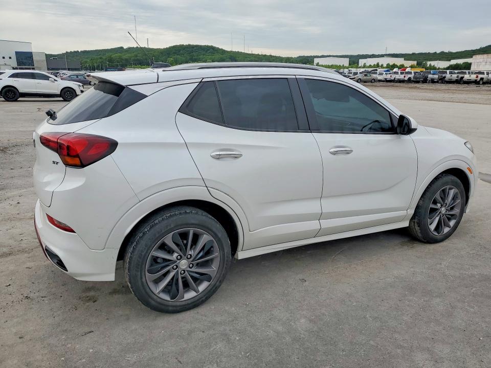 2021 Buick . VIN KL4MMDSL9MB120064 COPART salvage auction — HAIL, Ok - Cert Of Title-Salvage, sold $3,450 on 2026-07-17 (photo 3)
