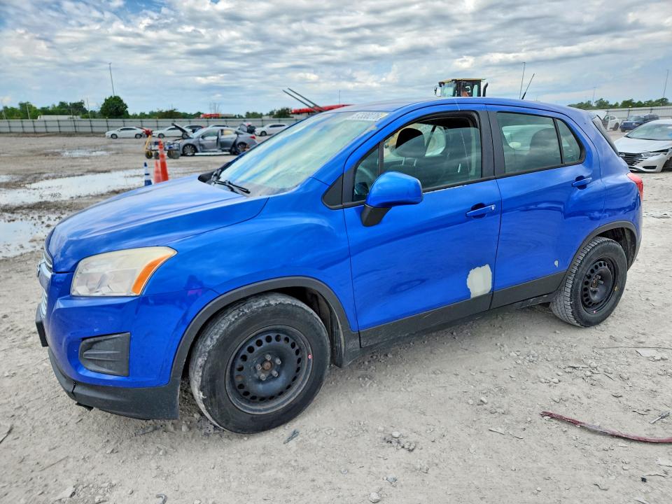 2016 Chevrolet VIN KL7CJKSB9GB603934 COPART salvage auction — SIDE, IL - SALVAGE CERTIFICATE, sold $600 on 2026-07-29 (photo 1)