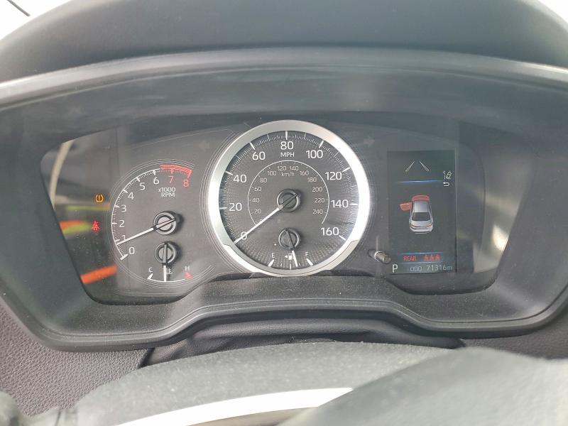 2022 Toyota Corolla VIN 5YFEPMAE1NP298588 COPART salvage auction — FRONT END, Ky - Cert Of Title-Salvage, sold $3,850 on 2026-07-31 (photo 9)