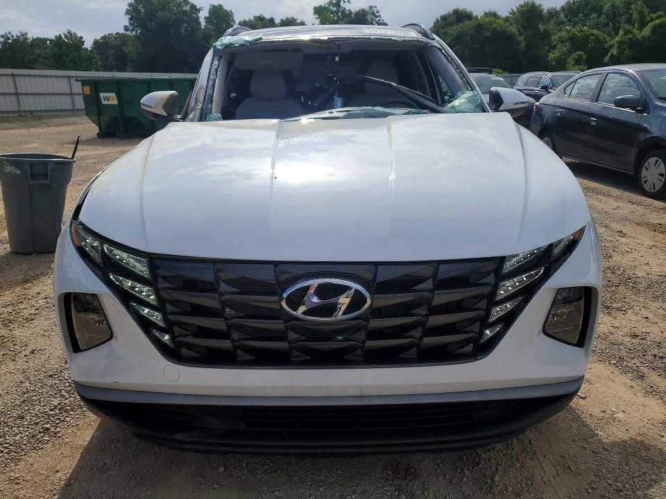 2024 Hyundai Tucson VIN KM8JCCD16RU171305 COPART salvage auction — FRONT END, Al - Cert Of Title-Salvage Title, sold $7,300 on 2026-07-07 (photo 5)