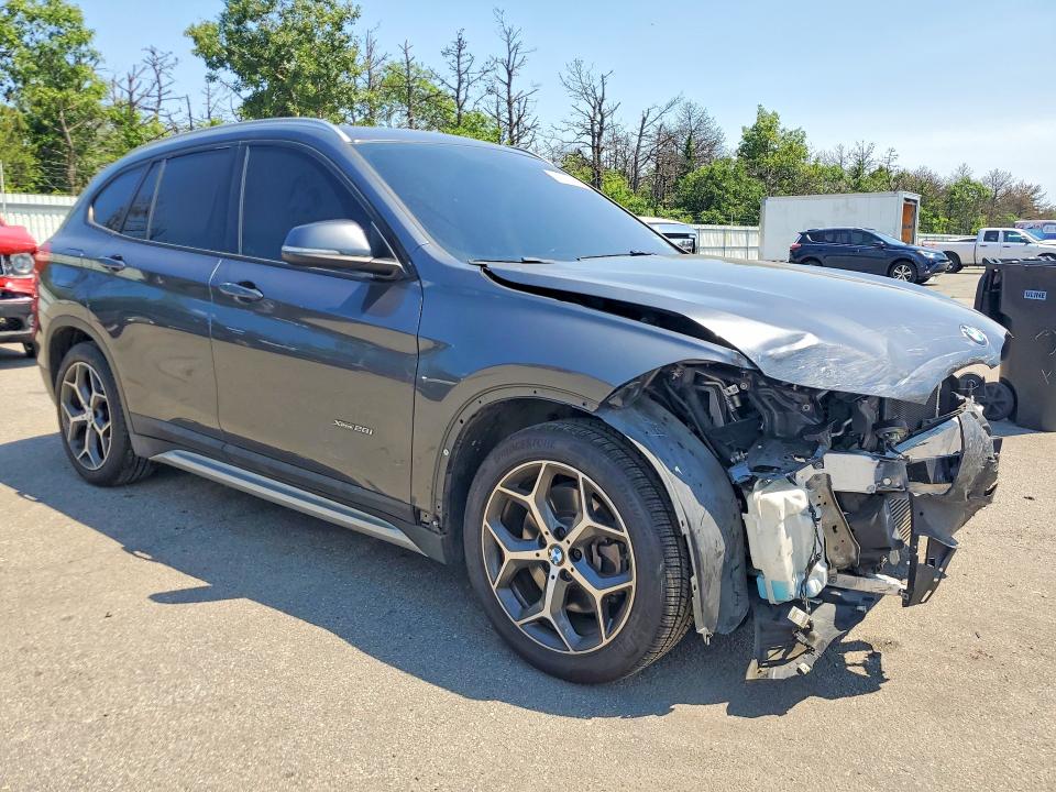 2016 BMW X1 VIN WBXHT3C37G5F64099 COPART salvage auction — FRONT END, Ny - Mv-907A Salvage Certificate, sold $425 on 2026-07-13 (photo 4)