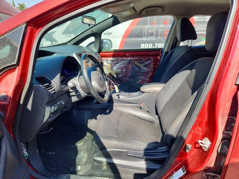 2013 Nissan Leaf VIN 1N4AZ0CP6DC421122 COPART salvage auction — MINOR DENT/SCRATCHES, Ca - Lien Papers-Clean Or Ac, sold $225 on 2026-07-02 (photo 7)