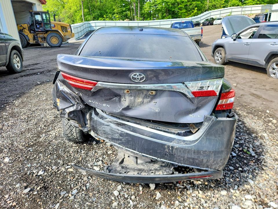 2015 Toyota Avalon VIN 4T1BK1EB4FU171687 COPART salvage auction — REAR END, Vt - Cert Of Title-Salvage Vehicle, sold $2,100 on 2026-07-06 (photo 6)