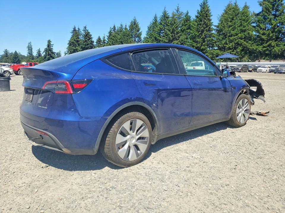 2023 Tesla VIN 7SAYGDEE0PA129135 COPART salvage auction — FRONT END, Wa - Bill Of Sale, sold $7,200 on 2026-07-02 (photo 3)